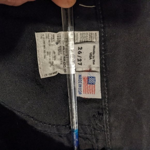 American Apparel black denim high-waist jeans - Picture 5 of 6